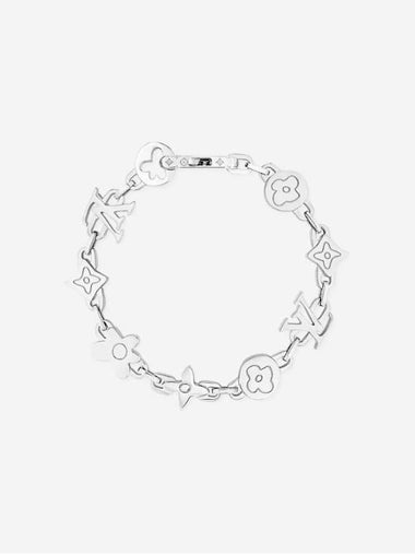 Monogram Craggy Bracelet Silver - LOUIS VUITTON - BALAAN 1