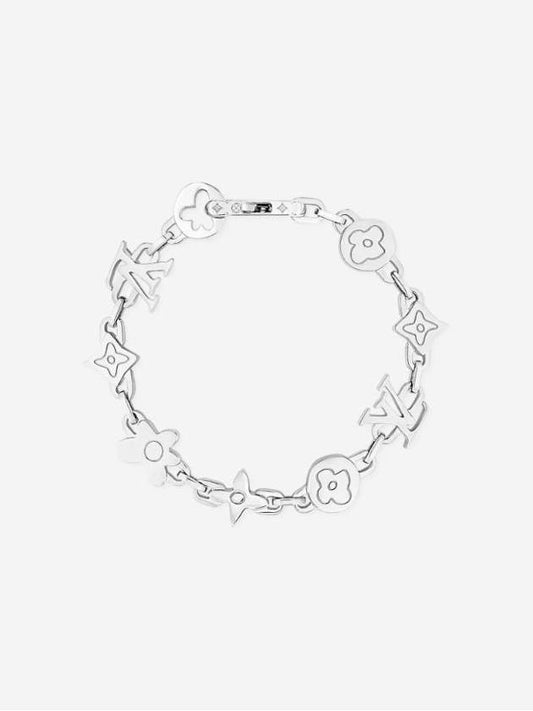 Monogram Craggy Bracelet Silver - LOUIS VUITTON - BALAAN 1