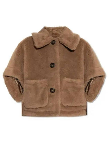 Newterzo Teddy Cape Brown - MAX MARA - BALAAN 1