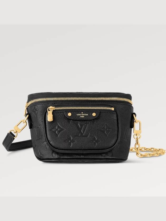 Mini Bumbag Shoulder Bag Black - LOUIS VUITTON - BALAAN 3