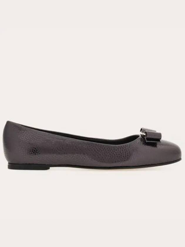 Barina Ballerina Flat Brown - SALVATORE FERRAGAMO - BALAAN 2