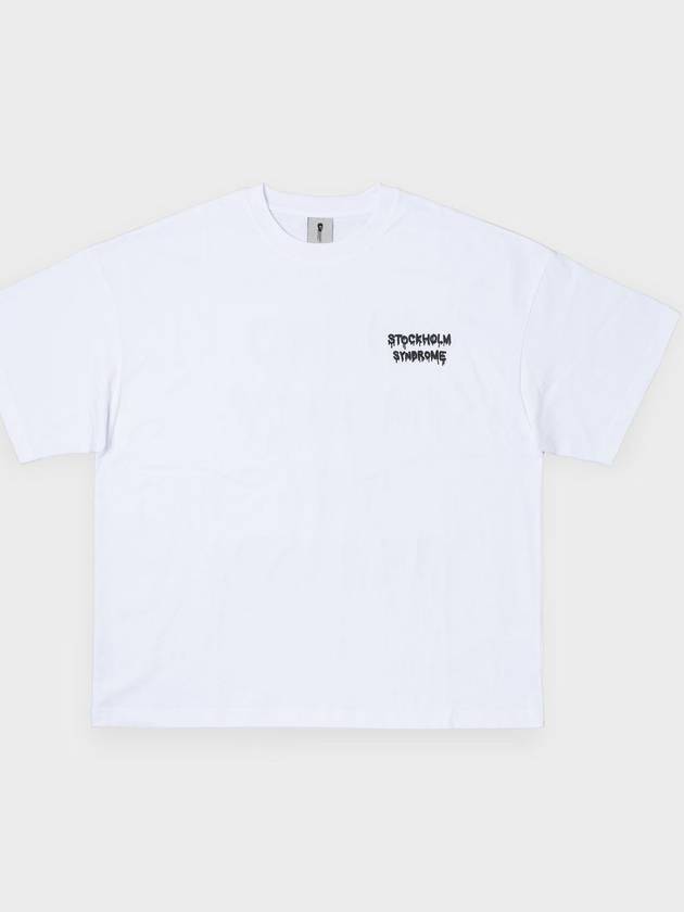 OVERSIZE FIT NEED MONEY TEE WHITE - STOCKHOLM SYNDROME - BALAAN 2