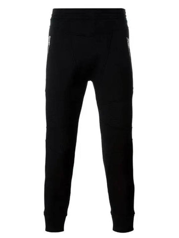 Neoprene biker jogger pants black BJP07H A503C 01 - NEIL BARRETT - BALAAN 1