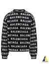 All-Over Logo Sweatshirt Black - BALENCIAGA - BALAAN 2