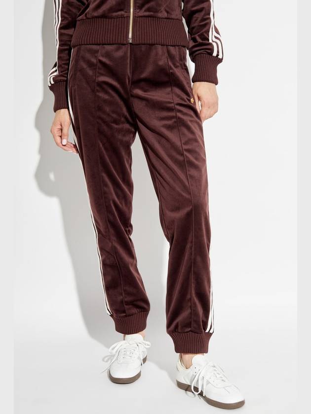 ADIDAS Originals Pants With Logo, Women's, Brown - ADIDAS ORIGINALS - BALAAN 3