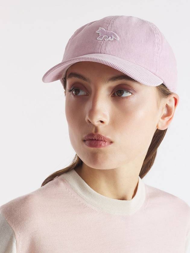 Baby Fox Corduroy Hat Ball Cap Unisex - MAISON KITSUNE - BALAAN 5