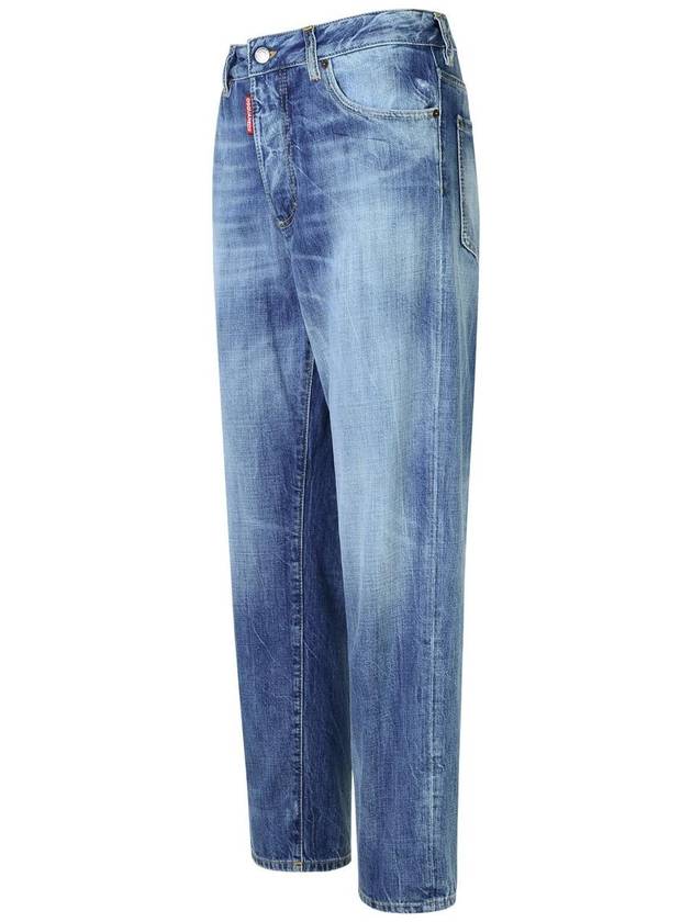 Light Vintage Wash Boston Jeans Blue - DSQUARED2 - BALAAN 3