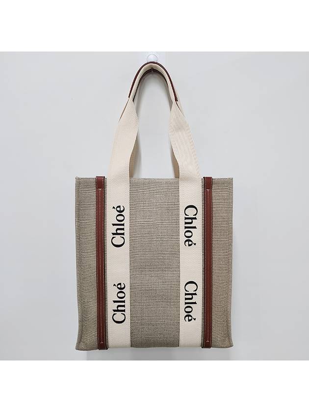 Woody Tote Bag Beige - CHLOE - BALAAN 6