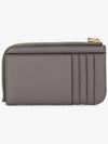 Alphabet Zipper Card Wallet Grey - CHLOE - BALAAN 3