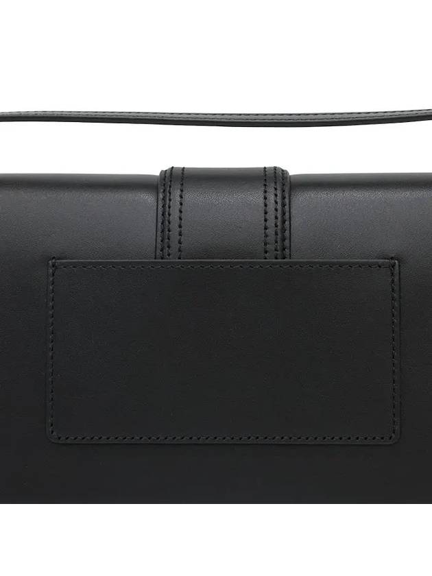 Le Bambino Long Flap Shoulder Bag Black - JACQUEMUS - BALAAN 7