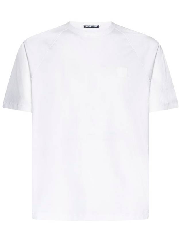 Metropolis Series Short Sleeve T-Shirt White - CP COMPANY - BALAAN 2