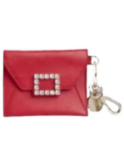 Women's Strass Red Card Wallet - ROGER VIVIER - BALAAN 2