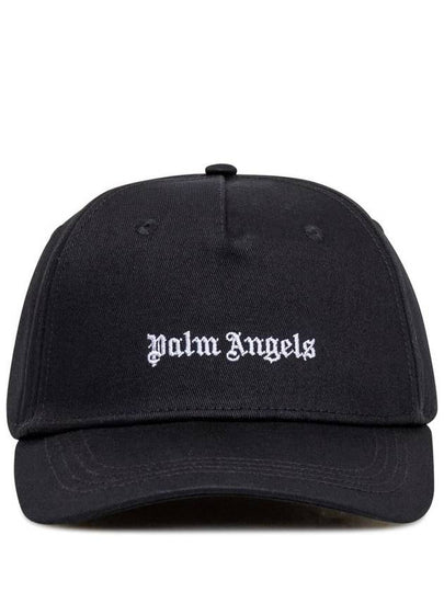 Classic Logo Ball Cap Black - PALM ANGELS - BALAAN 2