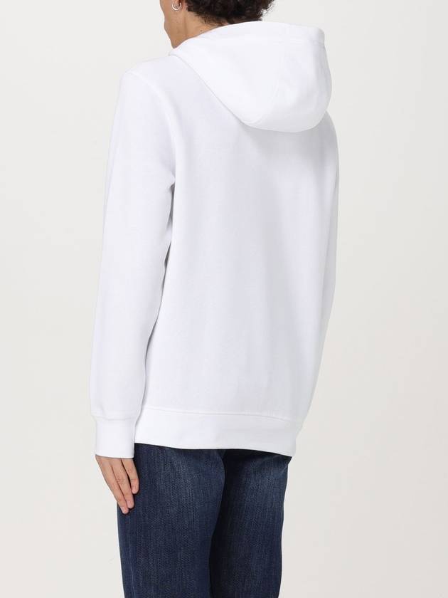 Flex Logo Hoodie White - TOMMY HILFIGER - BALAAN 3