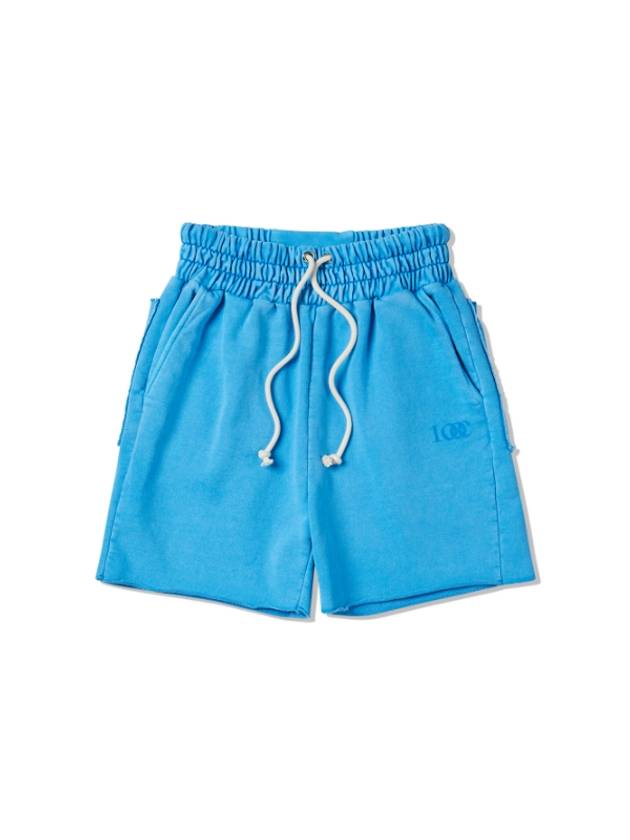 Pigment Wash Shorts Blue - VAEKCIE - BALAAN 1