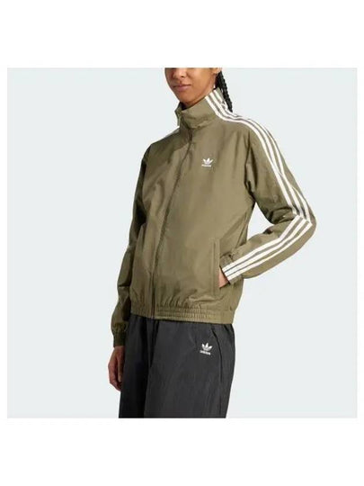 Originals 3 Stripe Woven Track Jacket Olive - ADIDAS - BALAAN 2