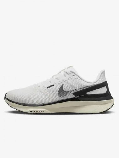 Zoom Structure 25 Low Top Sneakers White Sail Coconut Milk - NIKE - BALAAN 1