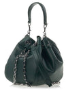 Chrissy Medium Bucket Bag Dark Green - VIVIENNE WESTWOOD - BALAAN 3