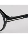 Blue light blocking glasses frame TF5920DB 005 round horn rim eye protection - TOM FORD - BALAAN 5