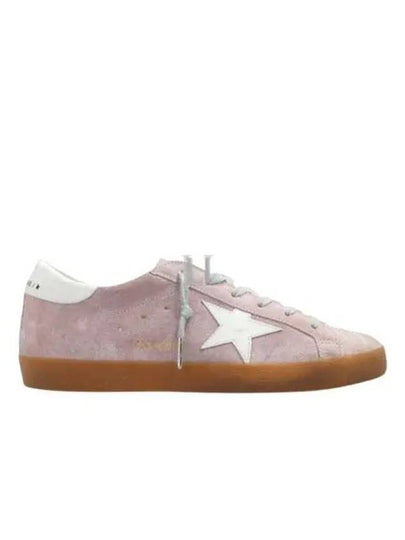 Superstar Suede Low Top Sneakers Pink - GOLDEN GOOSE - BALAAN 2