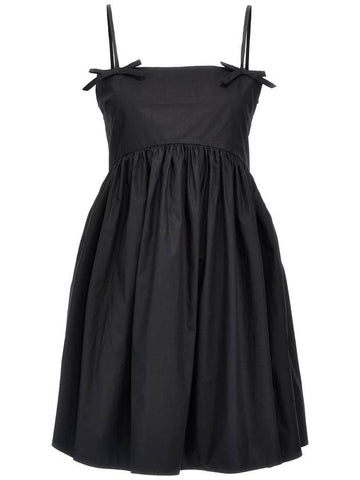 Ganni Bow Dress - GANNI - BALAAN 1