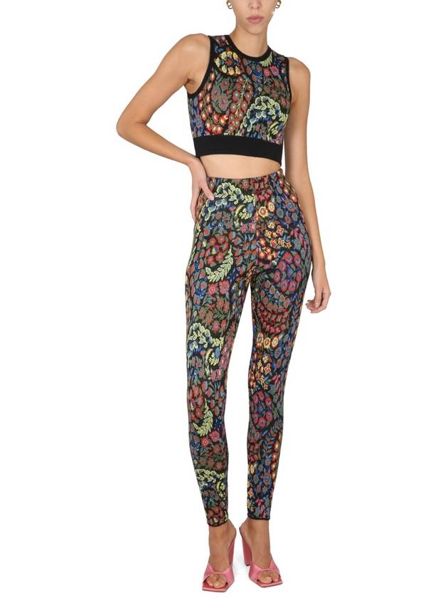 Jacquard Wool Blend Top Leggings 1374491440001 B0040193517 - ETRO - BALAAN 6