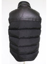 logo padded vest black - MONCLER - BALAAN 4