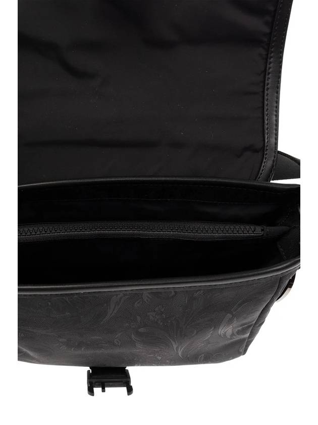 Barocco Neo Nylon Messenger Bag Black - VERSACE - BALAAN 6