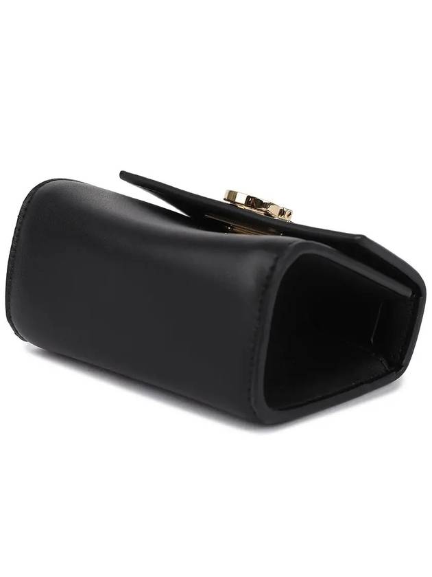 Credit Card Holder Shoulder Bag Black - SALVATORE FERRAGAMO - BALAAN 5