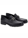 Men's David Gancini Loafers Black - SALVATORE FERRAGAMO - BALAAN 2