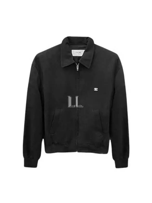 Triomphe Embroidered Logo Jacket Black - CELINE - BALAAN 2