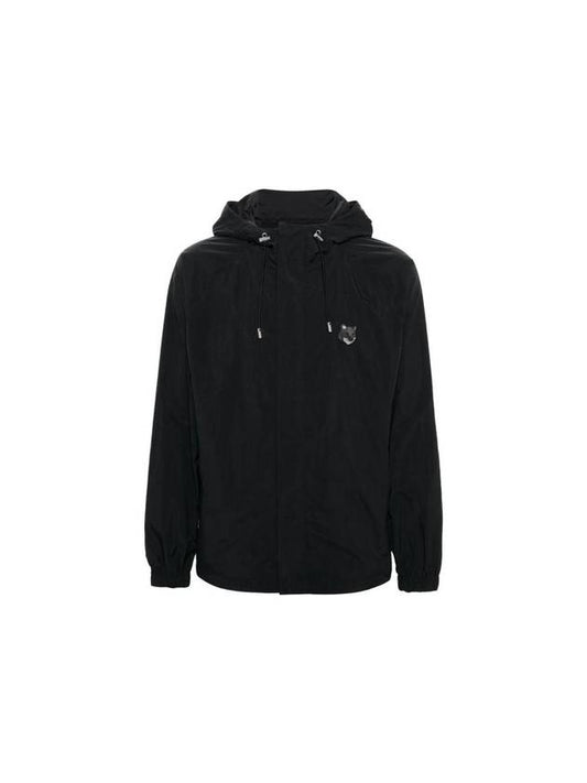 Bold Fox Head Windbreaker Black - MAISON KITSUNE - BALAAN 1