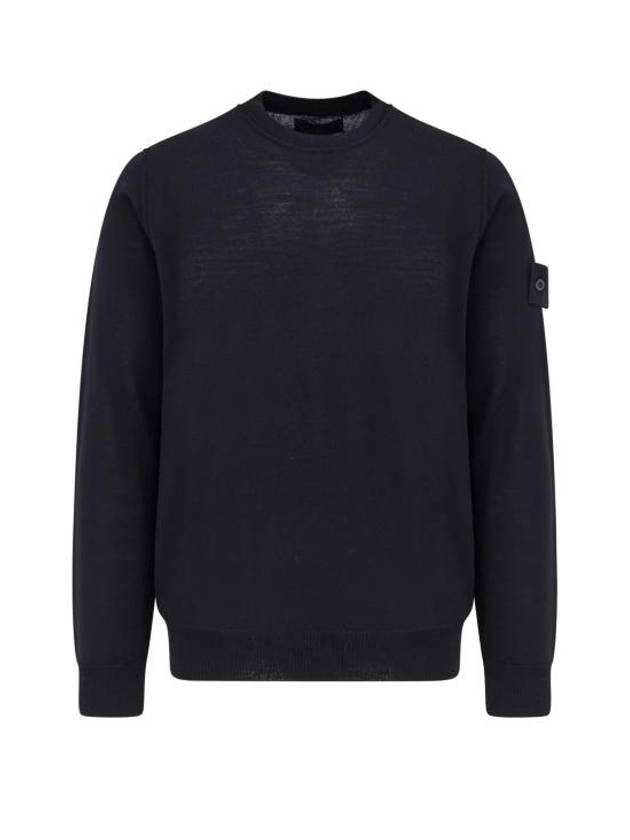 Stone Island Sweater 8115566FC V0029 Black - STONE ISLAND - BALAAN 1