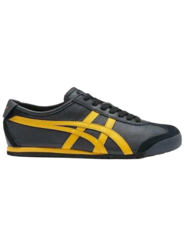 Mexico 66 Low Top Sneakers Black Yellow - ONITSUKA TIGER - BALAAN 1