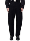 Twisted Workwear Straight Pants Black - LEMAIRE - BALAAN 4