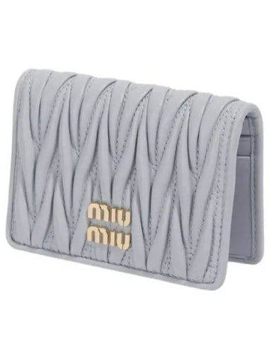 Materasse Nappa leather card holder - MIU MIU - BALAAN 1