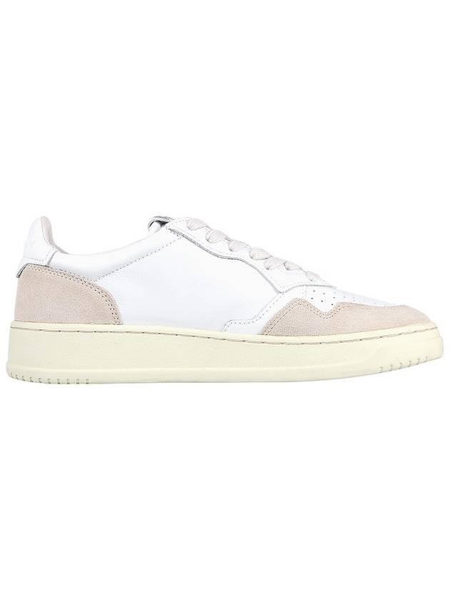 Medalist Suede Low Top Sneakers White - AUTRY - BALAAN 5