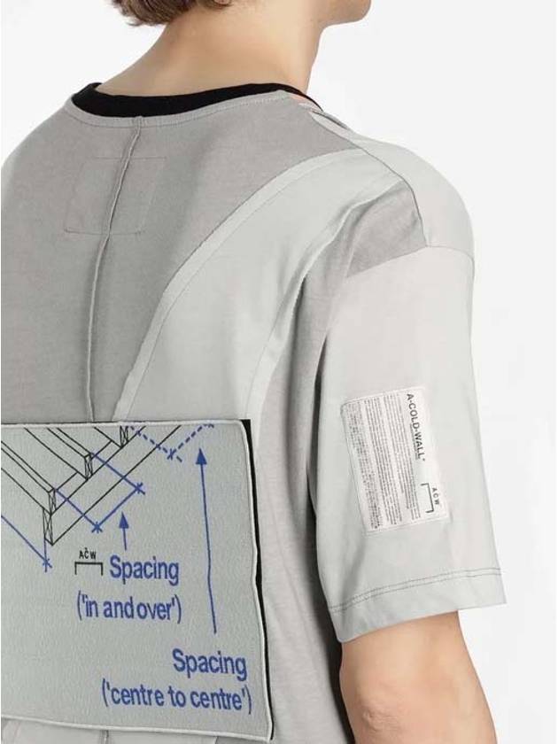 Velcro Raw Edge Tshirt - A-COLD-WALL - BALAAN 4