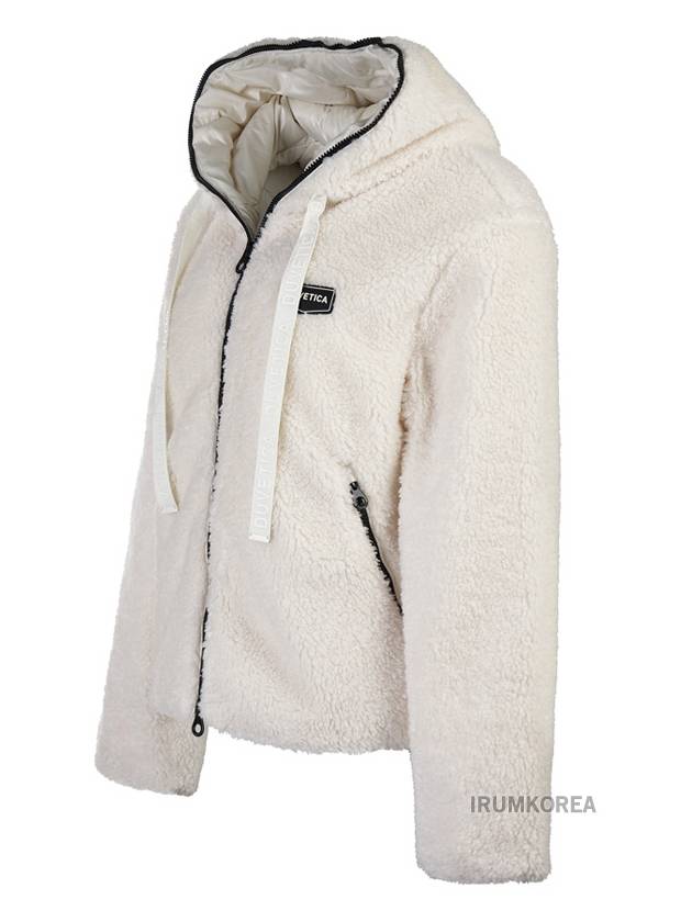 Women's Premuda Down Fur Jacket White - DUVETICA - BALAAN 3