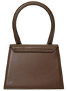 Le Chiquito Moyen Signature Mini Tote Bag Dark Brown - JACQUEMUS - BALAAN 5