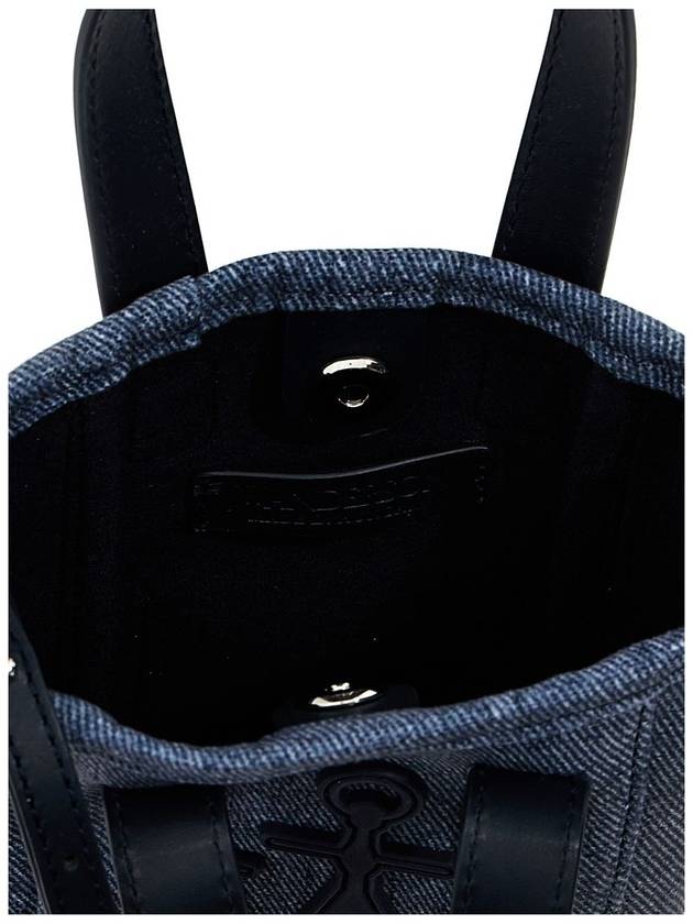 Anchor Patch Mini Belt Tote Bag Blue - JW ANDERSON - BALAAN 5