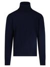 Signature Stitch Cashmere Turtleneck Navy - MAISON MARGIELA - BALAAN 1