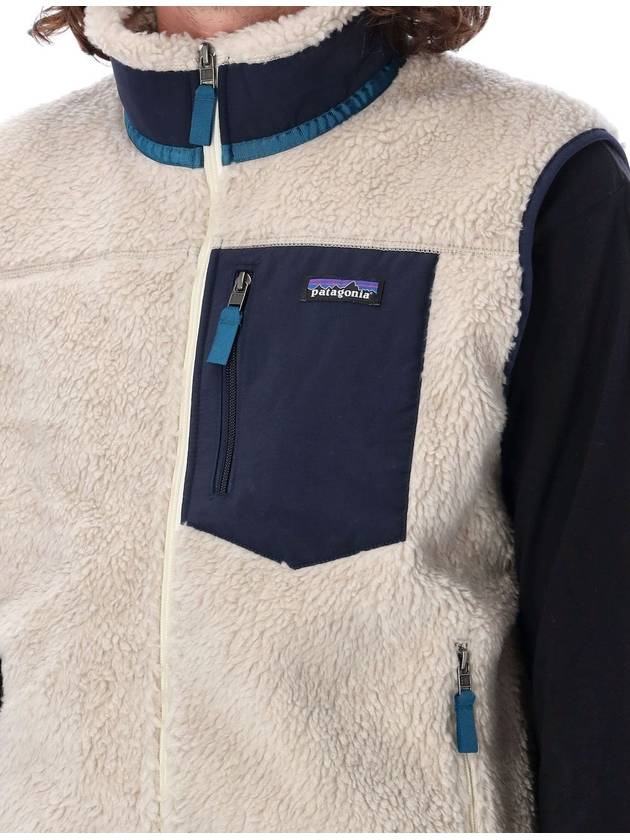 Classic Retro-X Fleece Vest Natural - PATAGONIA - BALAAN 4