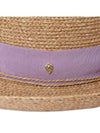 Newport SB Cloche Fedora Nougat Lavender Fog - HELEN KAMINSKI - BALAAN.