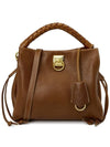 Iris Leather Small Tote Bag Brown - MULBERRY - BALAAN 2