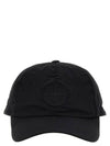 Nylon Logo Ball Cap Black - STONE ISLAND - BALAAN 1