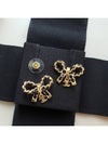 Ribbon CC drop earrings - CHANEL - BALAAN 3