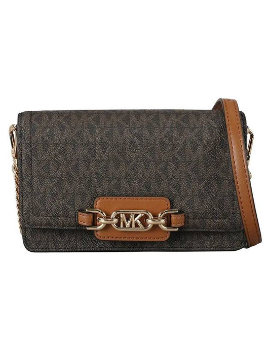 Heather Extra Cross Bag Brown - MICHAEL KORS - BALAAN.