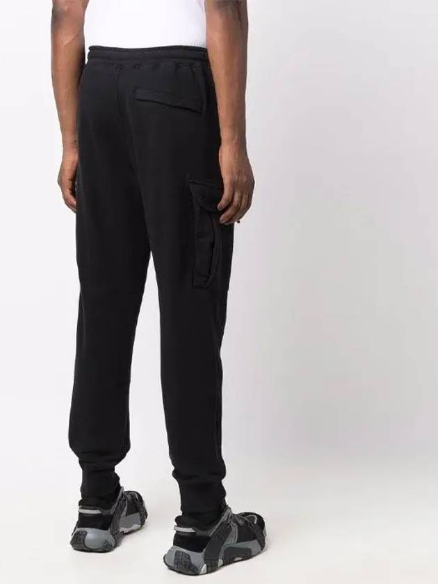 Wappen Patch Jogger Baggy Pants Black - STONE ISLAND - BALAAN 5