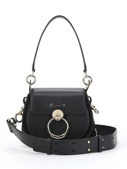 Tess Small Shoulder Bag Black - CHLOE - BALAAN 2